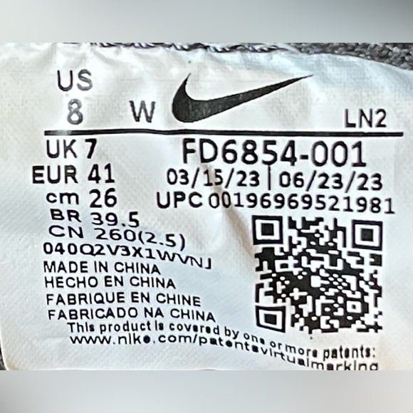 Nike Air Zoom Infinity Tour NEXT% Shield Golf FD6854-001 Mens Size 8 & 13 W NEW - Picture 9 of 10